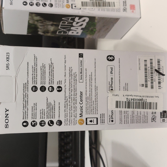 Sony SRS-XB23 Extra BASS Wireless Speaker IP67 Bluetooth - Picture 6 of 6